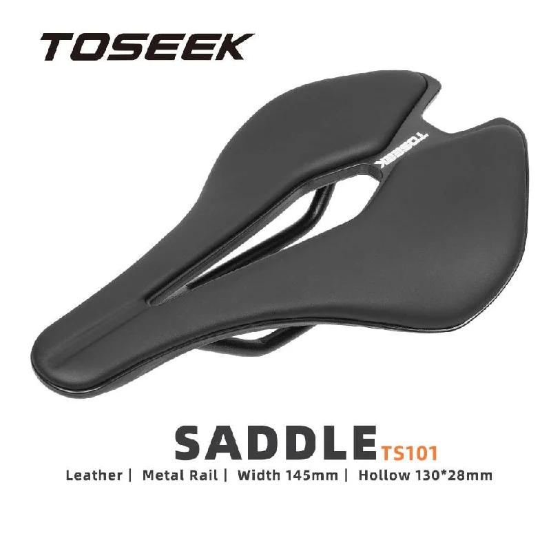 bicycle rust stability-TOSEEK Racing Bicycle Saddle Training Grade Man Road Tt Time Trial Triathlon Bike lightweight Cushion Seat Mtb Saddle 7*7 Rail