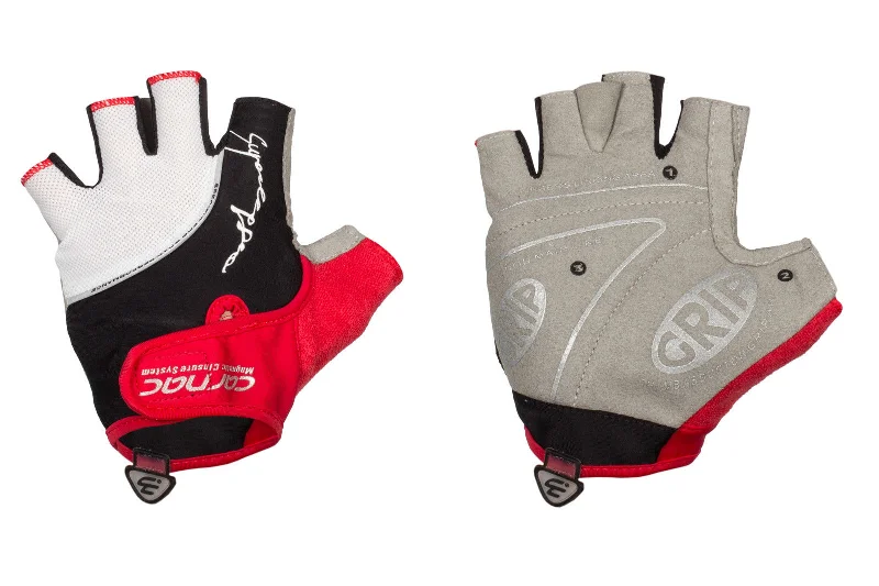 bicycle handlebar efficiency-Red Carnac Superleggero Summer Road Racing - Cycling Gloves