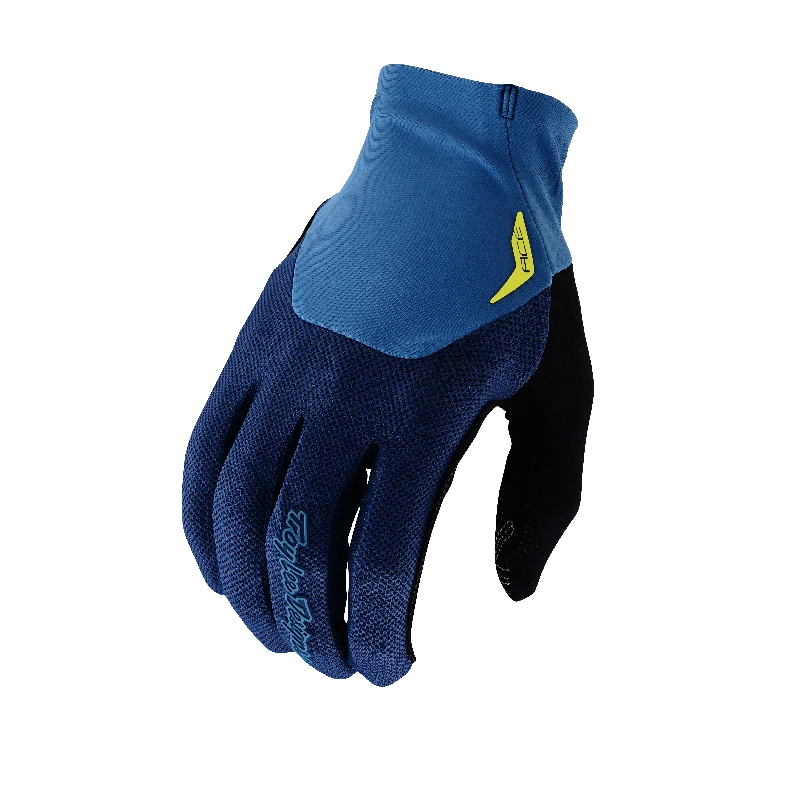 bicycle sidewall toughness-Troy Lee Designs Ace MTB Glove - Indigo