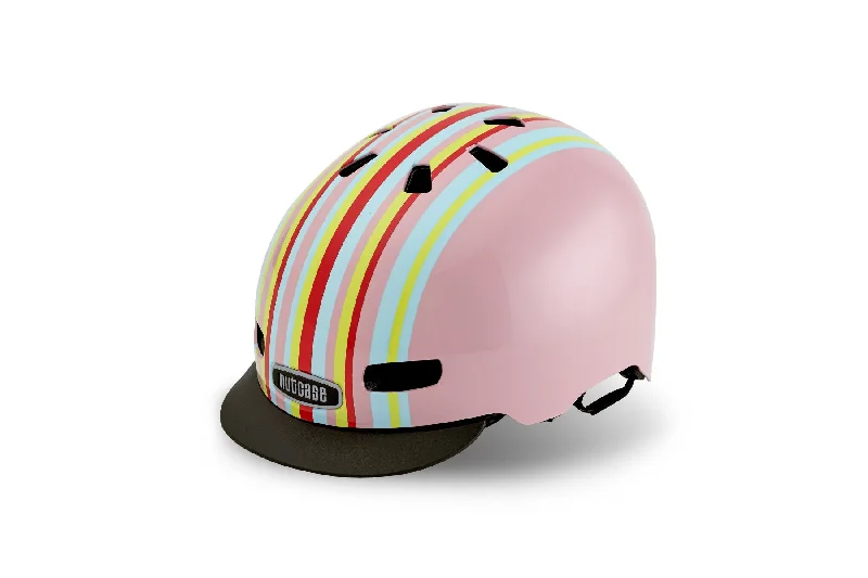 bicycle saddle responsiveness-Little Stripe Helmet