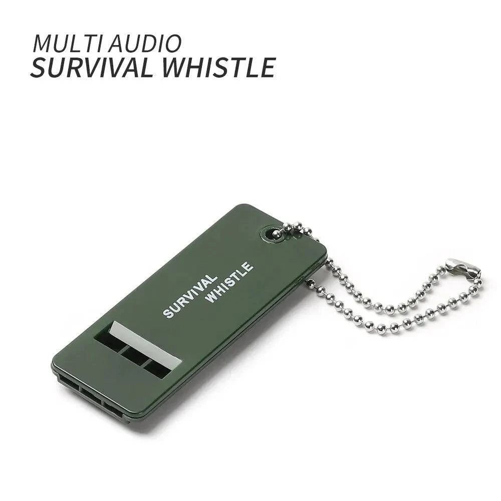 bicycle tire strength-3-Frequency Whistle High Decibel Survival Portable Outdoor Multiple Audio Whistle Camping Emergency Hiking Accessories Edc Tool