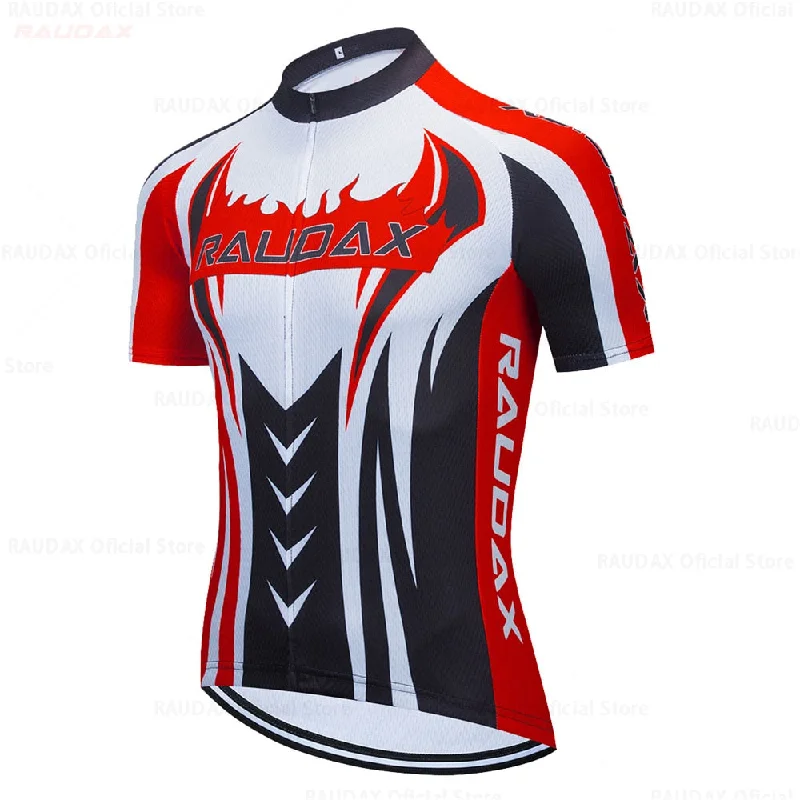 bicycle posture comfort-Raudax Flame Fire Cycling Jerseys (6 Variants)