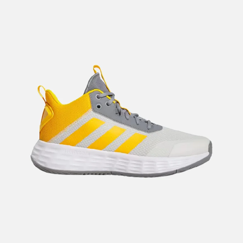 bicycle brake adaptability-Adidas Own the game Men's Basketball Shoes -Orbit Grey S20/Crew Yellow S21/Grey Three