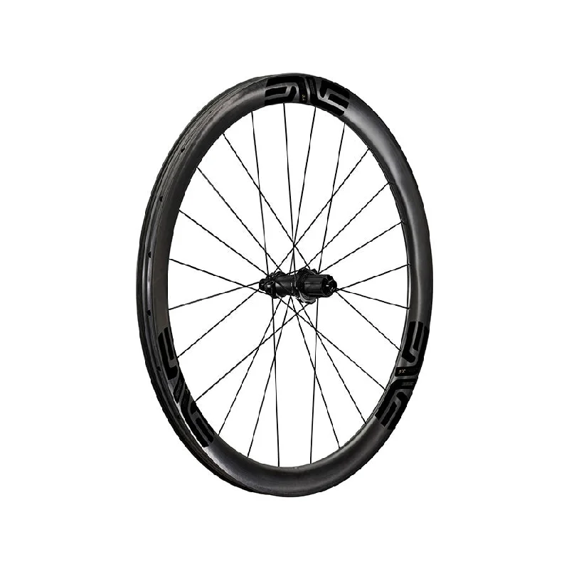 bicycle pad smoothness-ENVE SES 3.4 INDR Wheel Rear 700C / 622 Holes: 24 12mm TA 142mm Disc Center Lock Campagnolo N3W