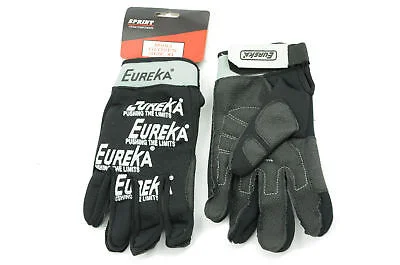 bicycle pump resilience-EUREKA MTB-ANY BIKE CYCLE GLOVES XL BLACK NEOPRENE