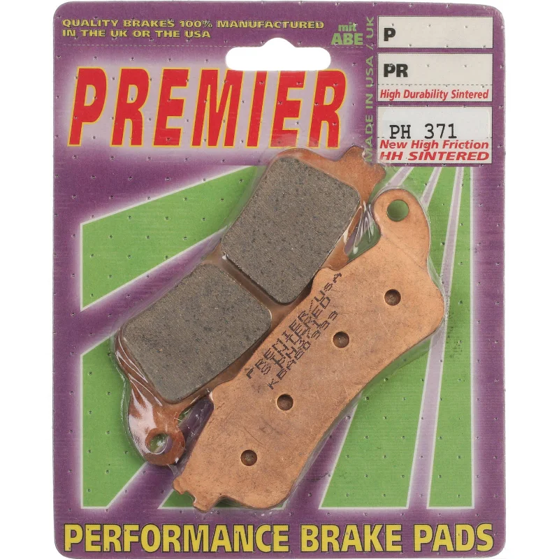 bicycle tire aerodynamics-Premier Brake Pads - PH Street Sintered (GF327S3)