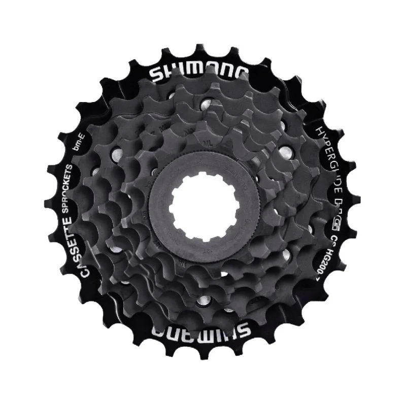 bicycle pedal grip-Shimano Tourney CS-HG200 7 Speed Cassette