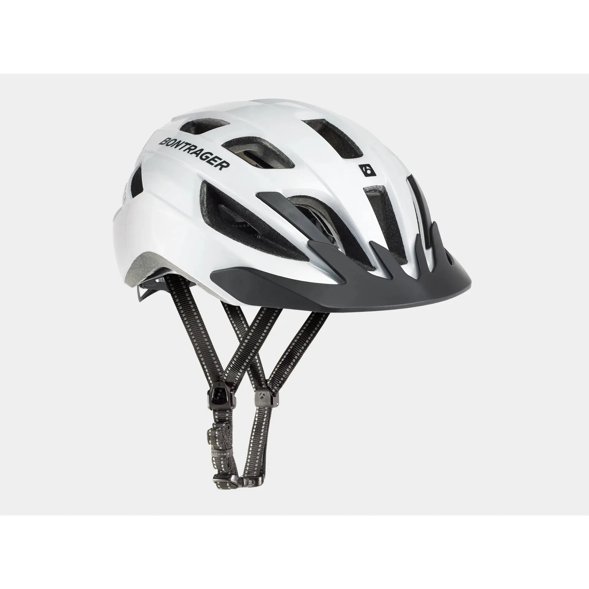 bicycle health comfort-Bontrager Helmet Solstice Bike Helmet White