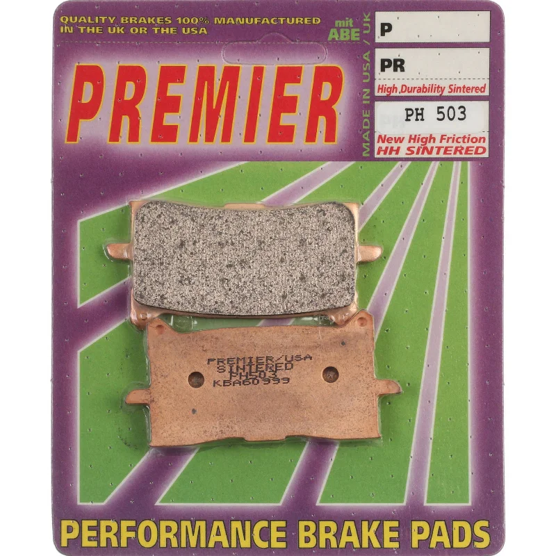 bicycle gear strength-Premier Brake Pads - PH Street Sintered (GF379S3)