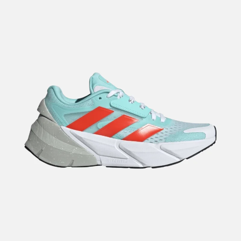 bicycle paint resilience-Adidas Adistar 2.0 Women's Running Shoes -Cloud White/Solar Red/Flash Aqua