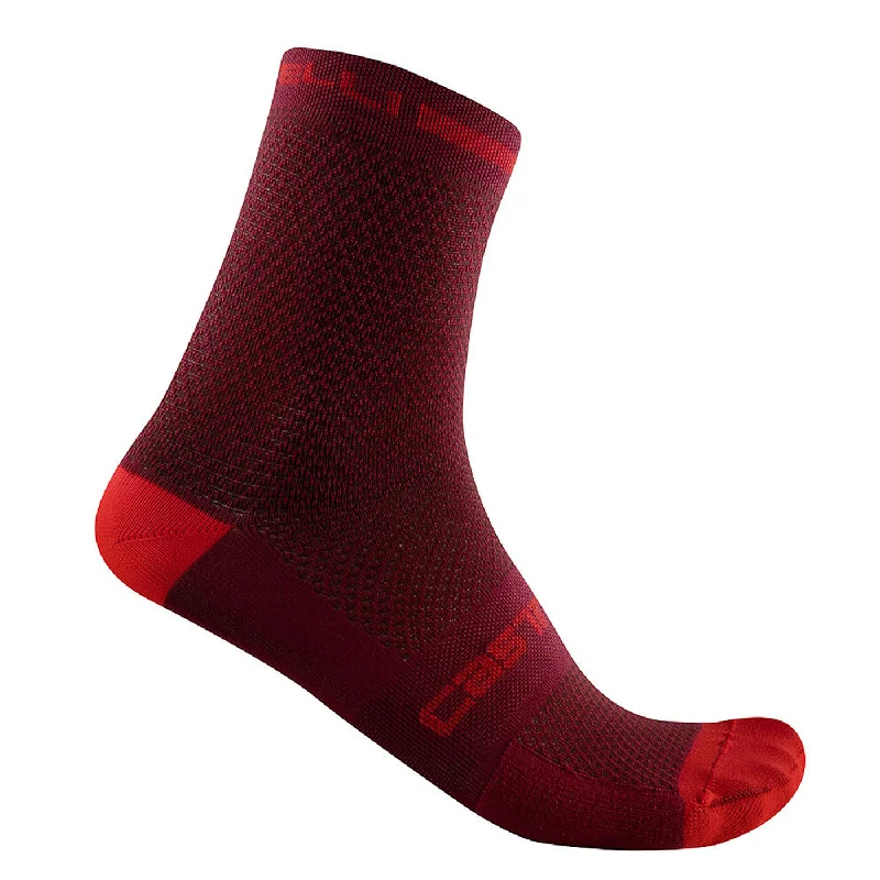 bicycle lane comfort-Calze Castelli Superleggera T 12 - Bordeaux