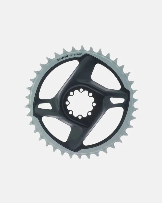 bicycle shoe performance-SRAM X-Sync Road Direct Mount Chainring - Grey