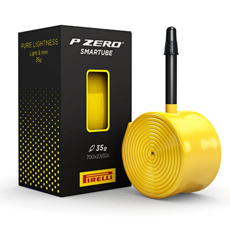 bicycle valve durability-Camera d'Aria Pirelli Pzero Smartube 700x23/32 - 80 mm