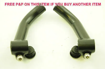 bicycle paint durability-PAIR BLACK SHORT SKI STYLE HANDLEBAR BAR ENDS MOUNTAIN BIKE ANY BIKE SALE PRICE