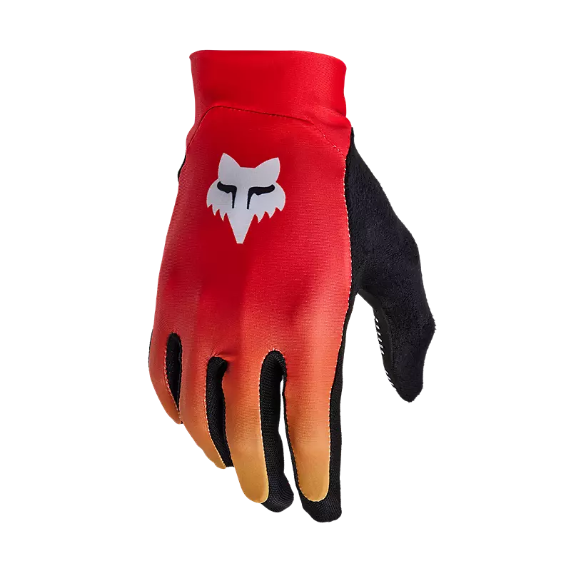 bicycle brake ergonomics-Fox Racing Flexair MTB Race Glove - Flo Red