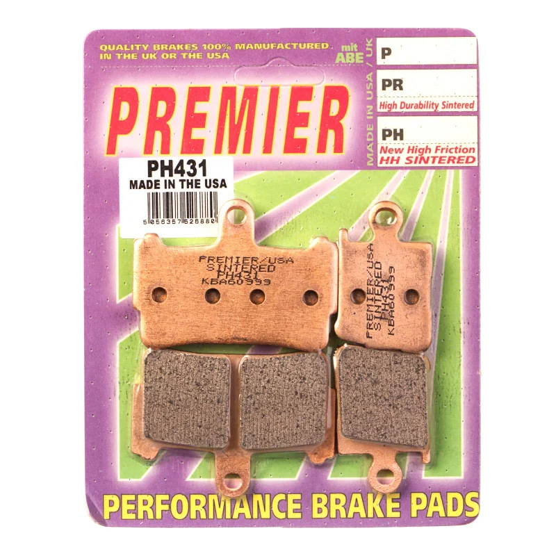 bicycle tire rolling-Premier Brake Pads - PH Street Sintered (GF298S3)