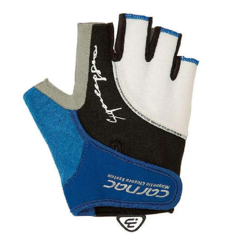 bicycle shoe efficiency-Blue Carnac Superleggero Summer Road Racing - Cycling Gloves