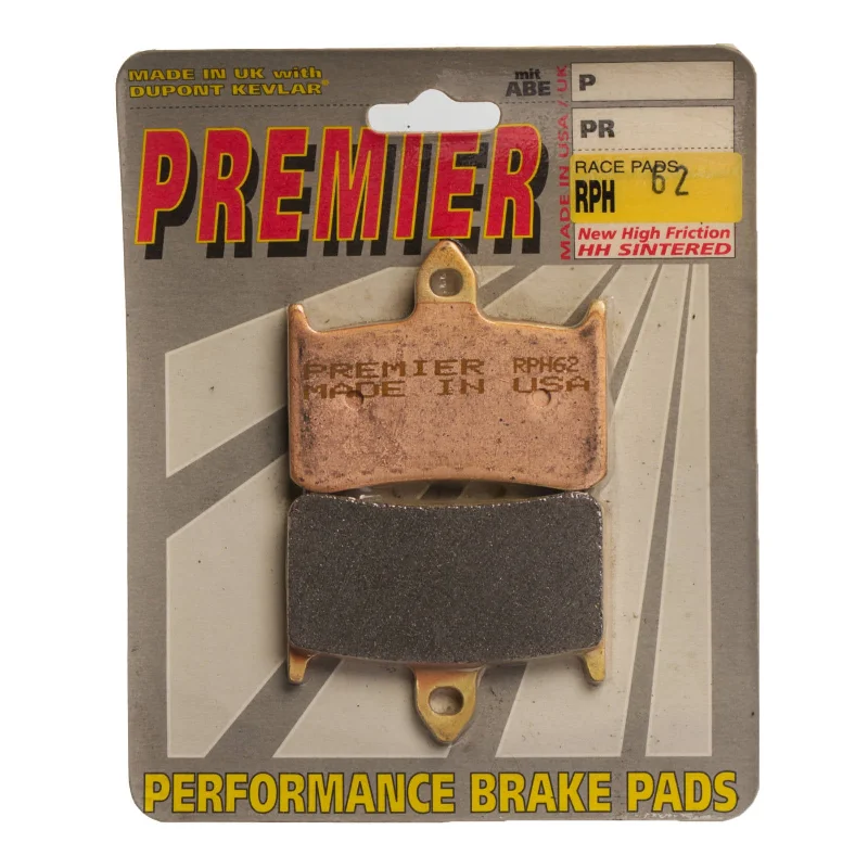 bicycle seatpost smoothness-Premier Brake Pads - RPH Sintered Racing Only