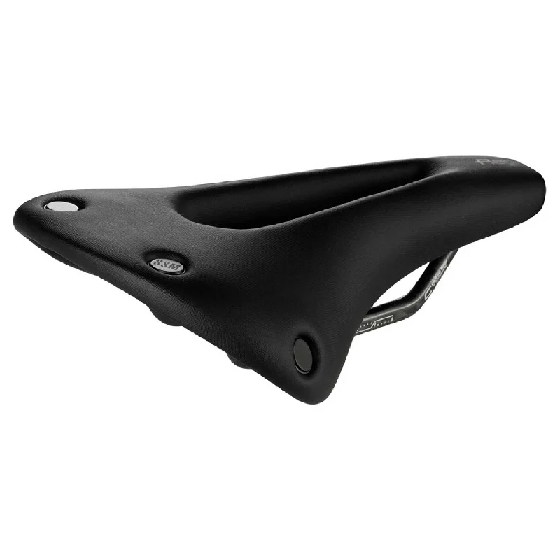 bicycle sidewall versatility-Sella San Marco Regal Short Open Fit Carbon FX Narrow - Nero