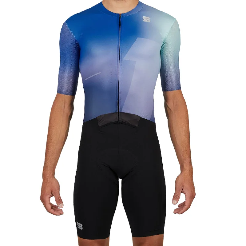 bicycle downhill comfort-Body Sportful Bodyfit Bomber - Blu