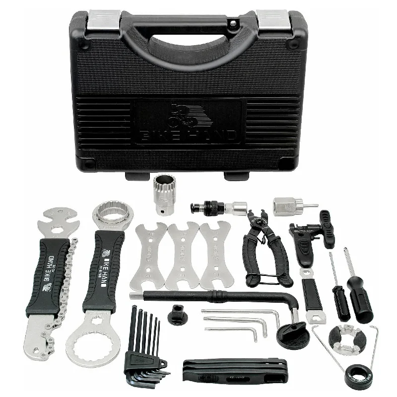 bicycle handlebar reliability-BIKEHAND Quality Bike Bicycle Repair Maintenance 22pcs Tool Set Kit