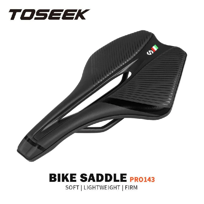 bicycle sharing comfort-TOSEEK Mtb Bicycle Saddle Bike Seat 7mm Round Rail EVA Material Mountain Bike Bicycle Products Accessories For MTB Racing