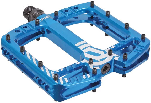 bicycle rotor weight-Deity TMAC Pedals Blue Ano