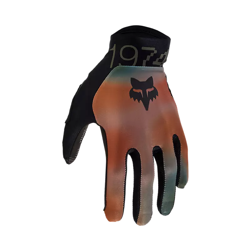 bicycle cleaner precision-Fox Racing Flexair MTB Glove - Print - Burnt Orange