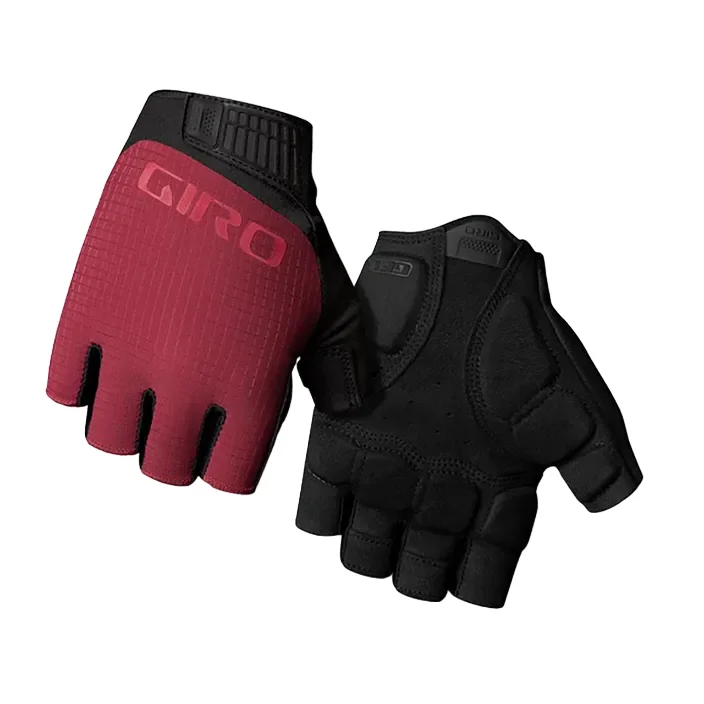 bicycle brake smoothness-Giro Tessa II Gel Road Cycling Glove - Womens - Dark Cherry-Raspberry