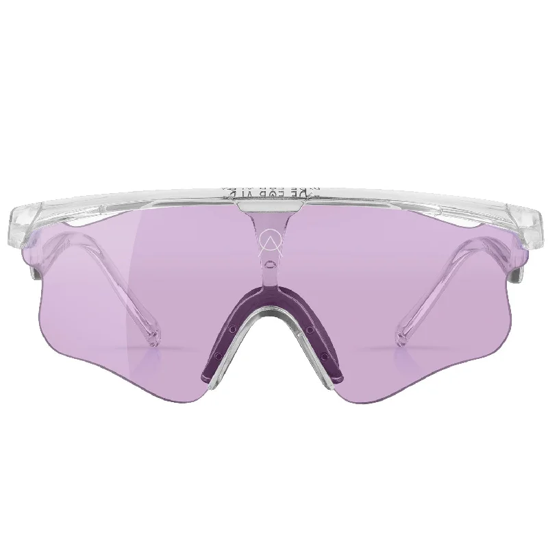 bicycle track comfort-Occhiali Alba Optics Delta Lei - Crystal Glossy Vzum Pink