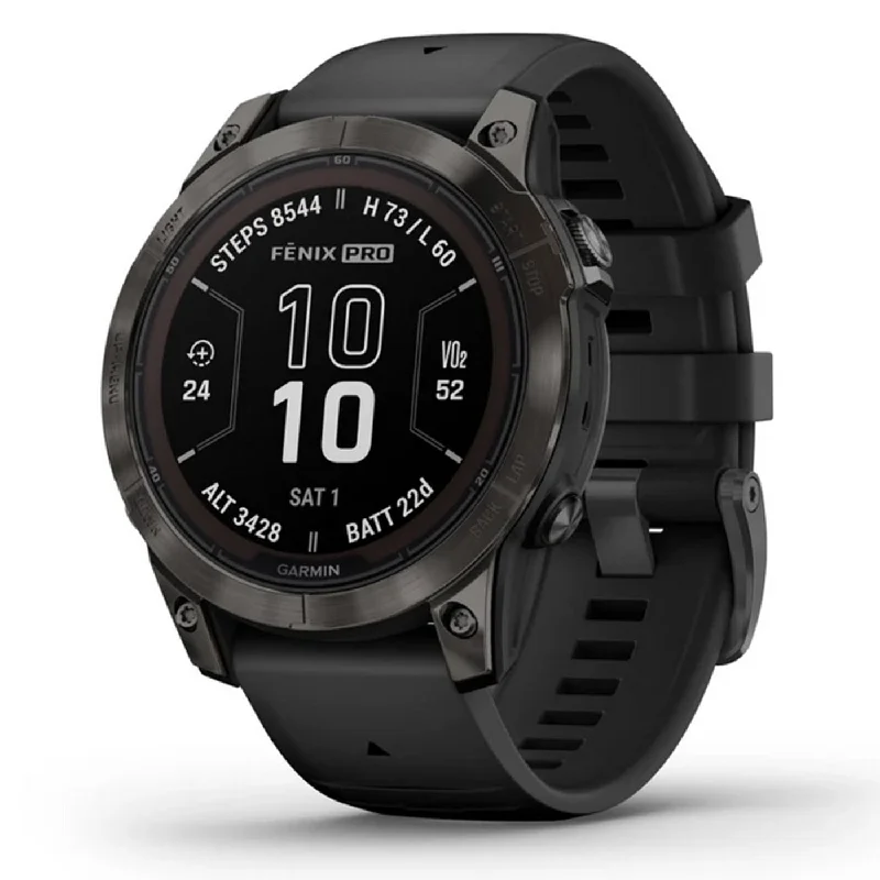 bicycle sidewall toughness-Garmin Fenix 7 Pro Sapphire Solar - Nero