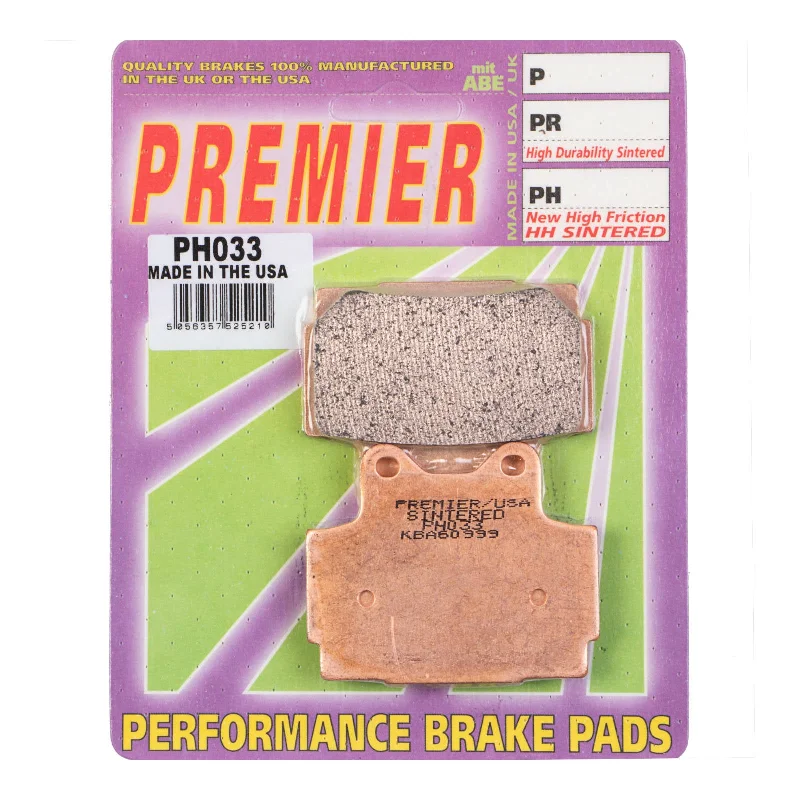 bicycle stand performance-Premier Brake Pads - PH Street Sintered (GF067S3)