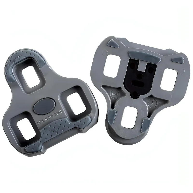 bicycle stand toughness-Look Keo Grip 4.5 Degree Float Cleat - Grey