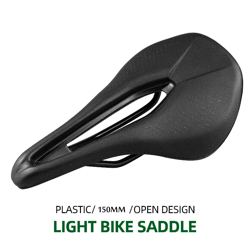 bicycle gear robustness-Ultralight Bicycle Seat MTB Road Mountain Bike S Power Works Racing Saddle TT Triathlon Cycling PU Breathable Soft Seat Cushion