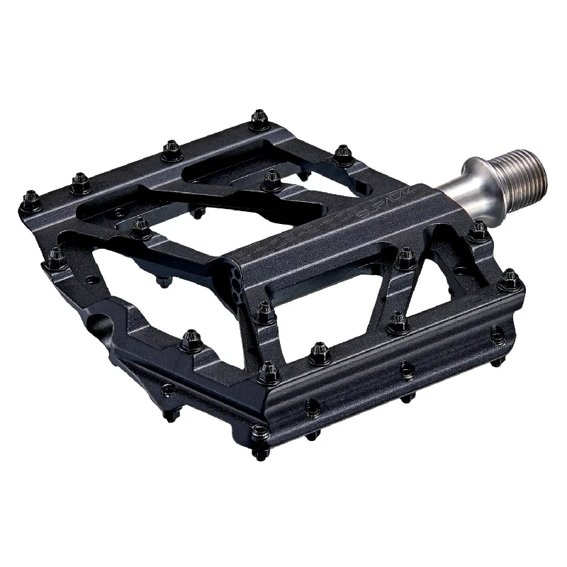 bicycle cleat weight-Supacaz Orbitron Alloy DH Pedals 9/16" Black