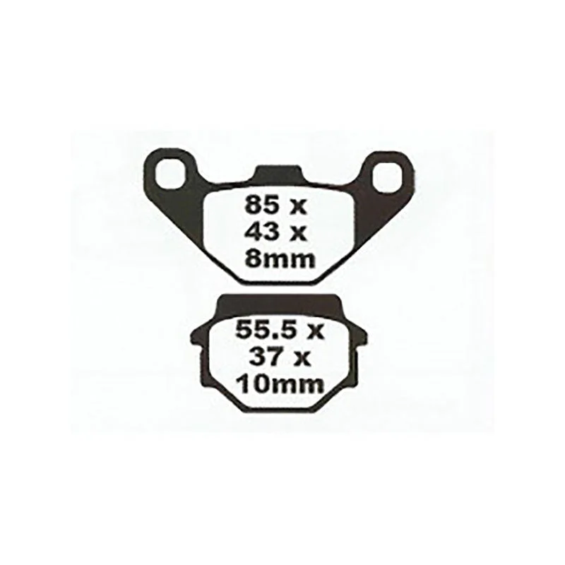 bicycle chain adaptability-Premier Brake Pads - PH Street Sintered (GF005S3)