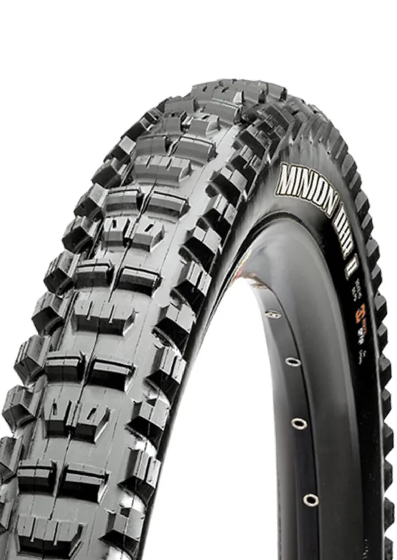 bicycle rotor responsiveness-Maxxis Minion DHR II 3C Maxx Grip F60TPI Mountain Bike Tires - 29" x 2.4"