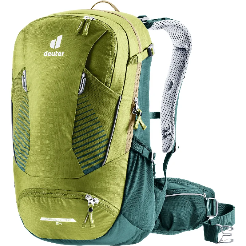 bicycle brake ergonomics-Zaino Deuter Trans Alpine 24 - Verde