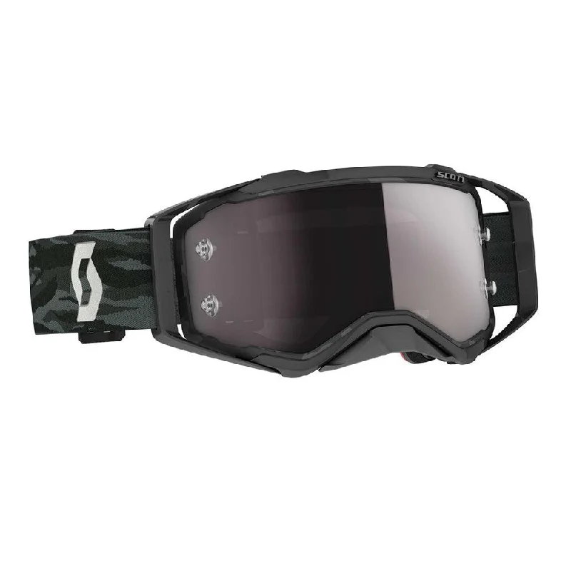 bicycle gear strength-SCOTT 2021 PROSPECT GOGGLE - CAMO GREY (SILVER CHROME)