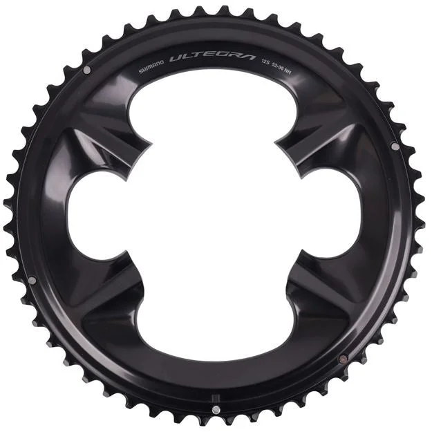 bicycle shoe smoothness-Shimano FCR8100 Chainring 52T NH