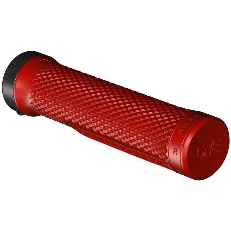 bicycle frame stability-OneUp Components Lock-On Grips Red