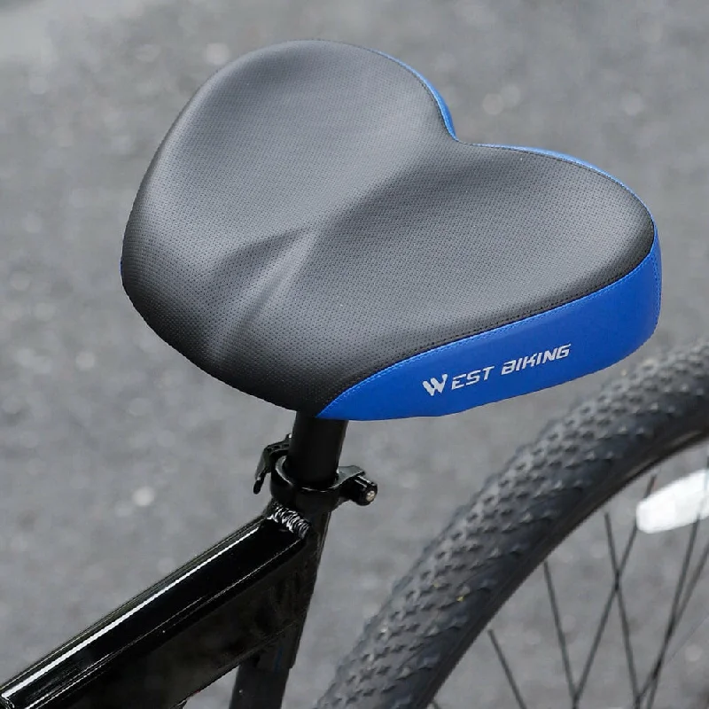 bicycle saddle adaptability-Bicycle Saddle Ergonomic Bicycle Replacement Saddle Soft Thicken Road Bike Cushion Riding Comfortable Shockproof Cycling Seat