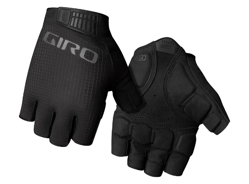 bicycle sharing comfort-Giro Bravo II Gel Road Cycling Glove - Black