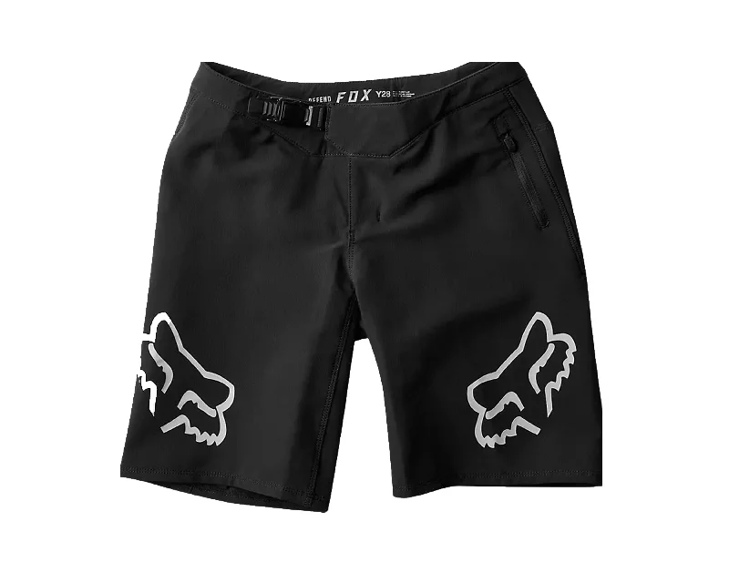 bicycle shoe strength-Fox Defend Short Youth Blk 28