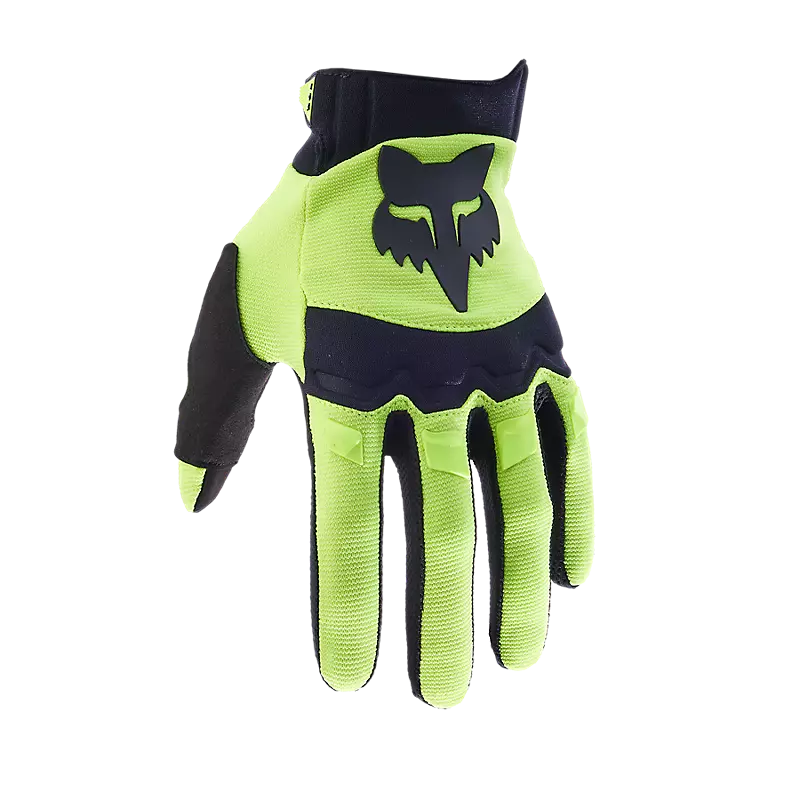 bicycle paint control-Fox Racing Dirtpaw MTB Glove - Flo Yellow