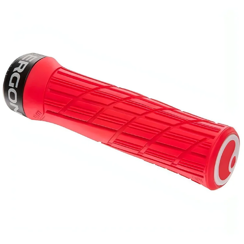 bicycle handlebar reliability-Ergon GE1 Evo Mountain Bike Grips - Red