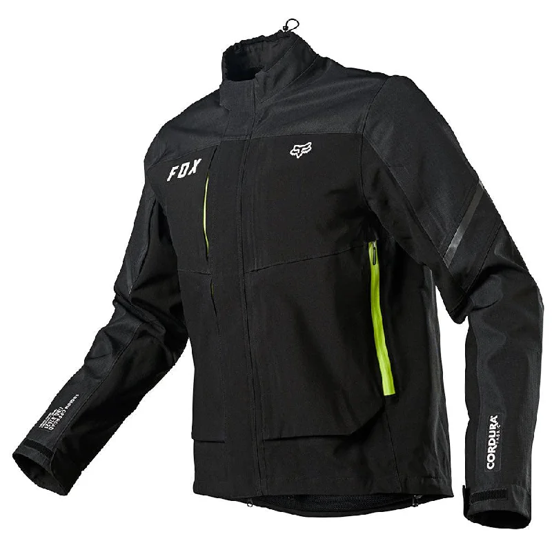 bicycle lever weight-FOX LEGION DOWNPOUR 2021 JACKET - BLACK