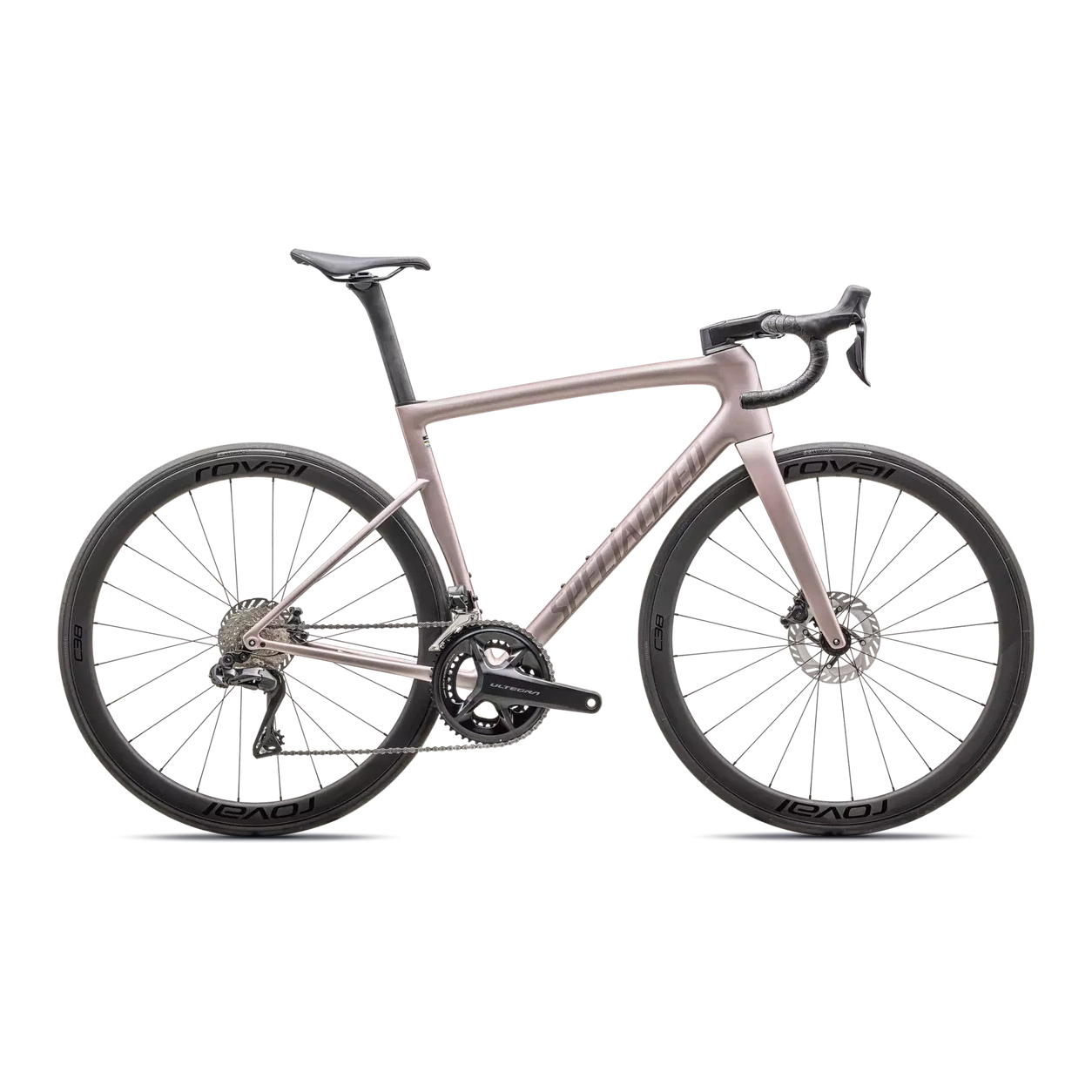 bicycle parking comfort-Specialized Tarmac SL8 Expert Ultegra Di2 - Grigio