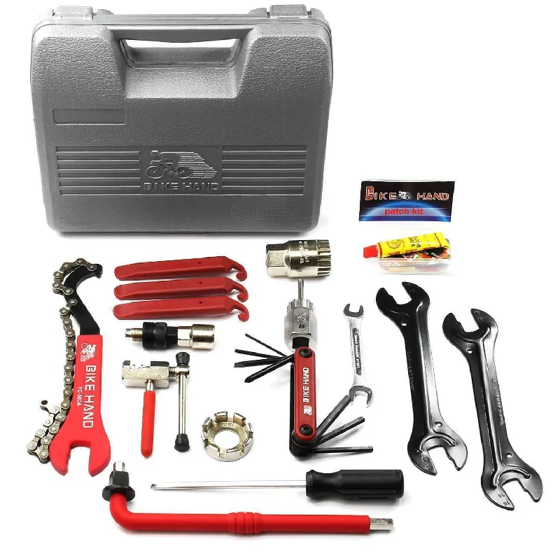 bicycle stand comfort-BIKEHAND Bike Bicycle Repair Tools Tool Maintenance Kit Set