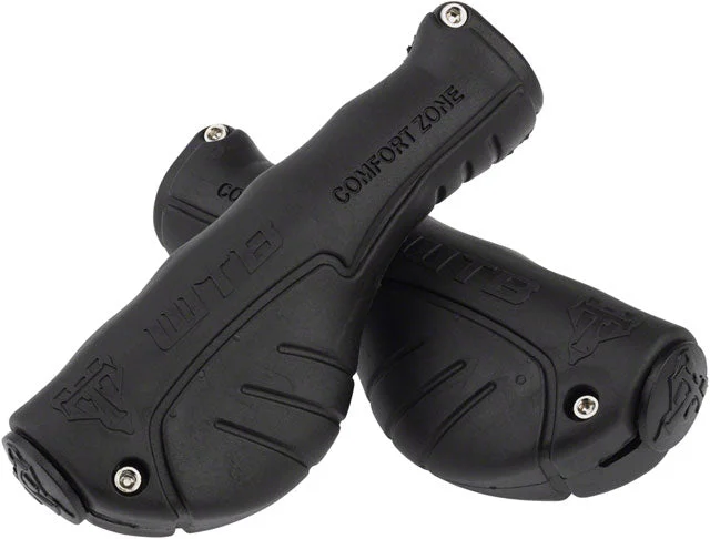 bicycle tool stability-WTB Comfort Zone Grips - Black, Lock-On